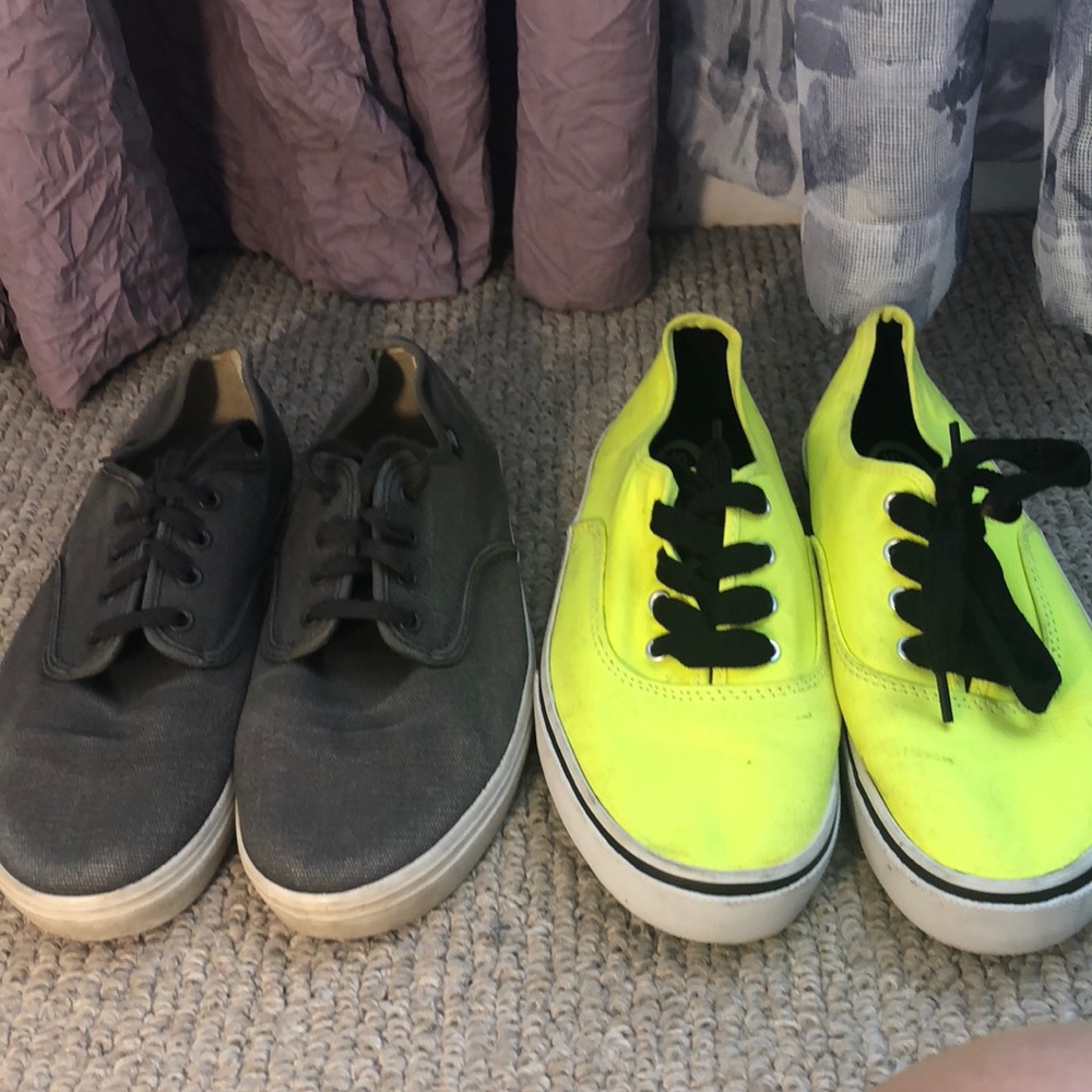 Two Pairs of Sneakers Size 8.5